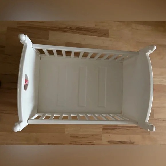 American Girl Bitty Baby Heart Crib - Picture 4 of 8
